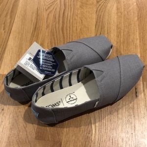 New with tags. TOMS size 7 Alpargata Shoes women’s.